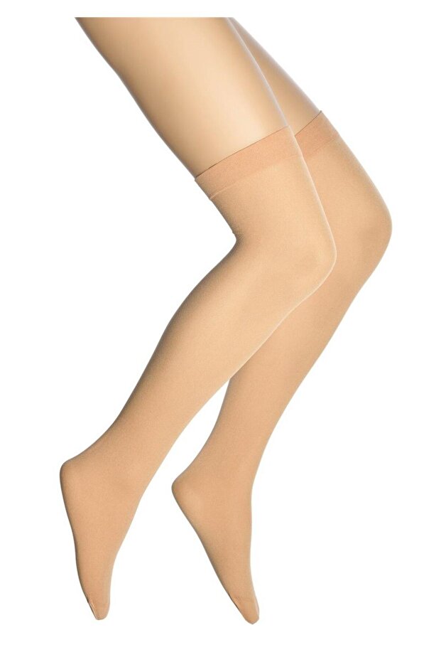 Women's Skin 70 Denier Over the Knee Mother Socks (green Box) 6-pack