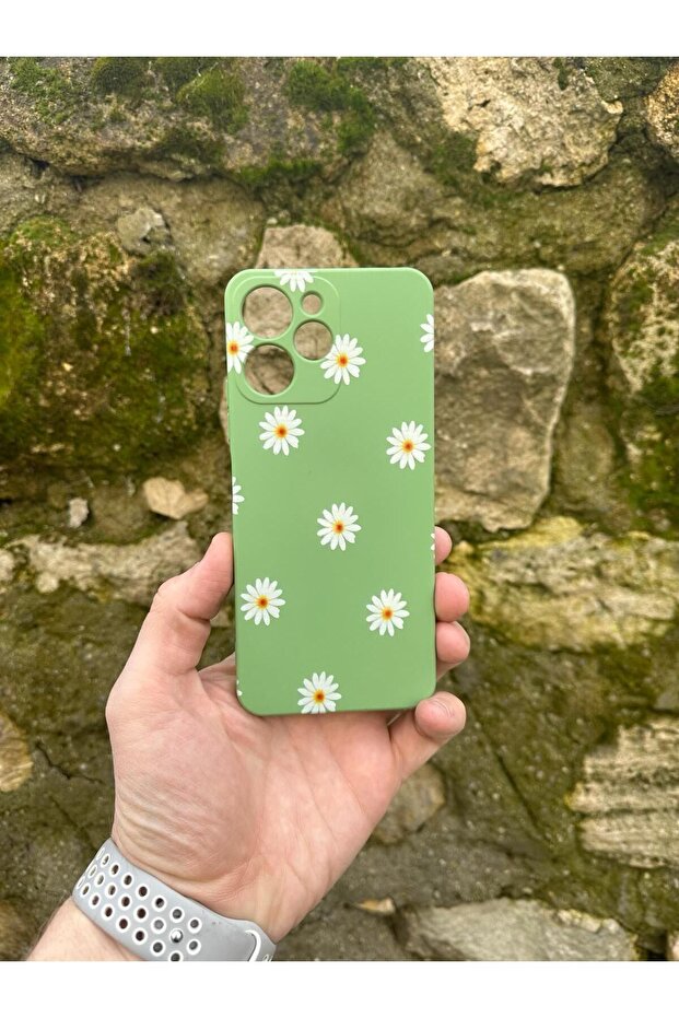 حافظة منقوشة ومحمية للكاميرا متوافقة مع هاتف Xiaomi Redmi 12 - 1