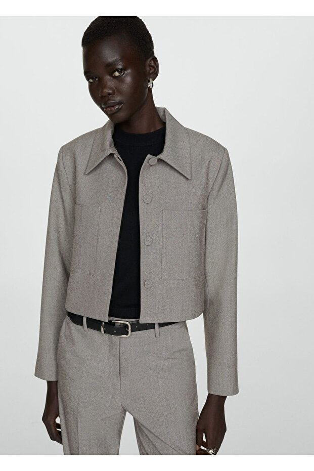 Cepli kısa ceket - 1