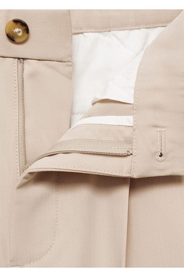 Regular fit akıcı pilili pantolon - 6