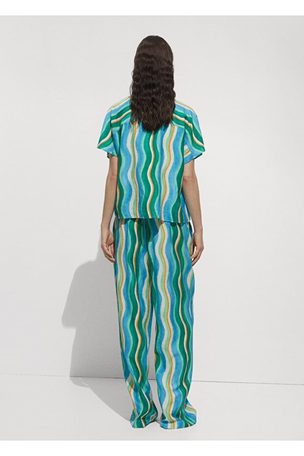 Bedrucktes Kurzarmhemd - 4