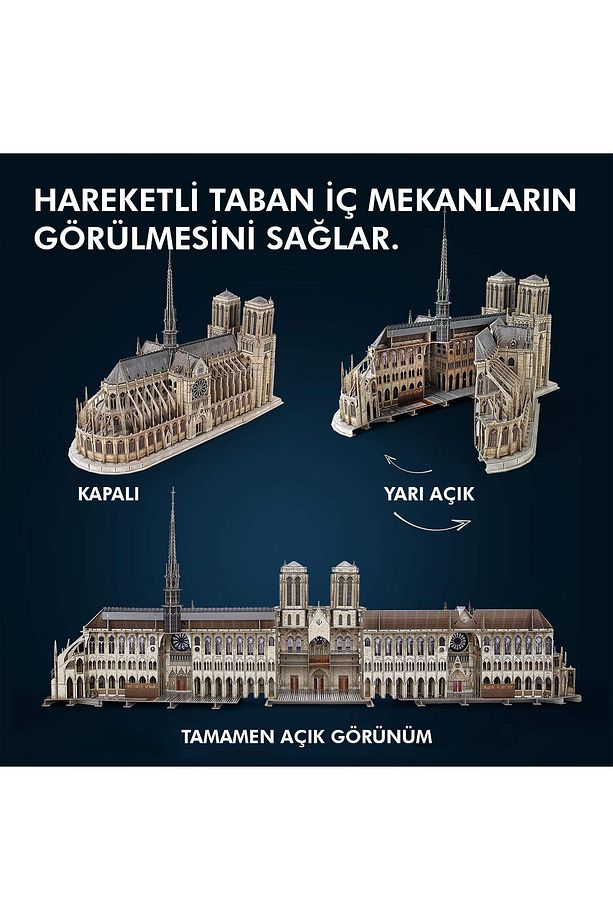 3D Puzzle Notre Dame de Paris - 5