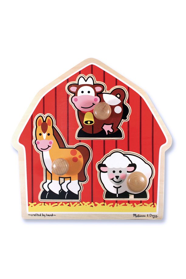 Melissa And Doug Ahşap Ilk Yapbozum - Çiftlik Hayvanları - 1