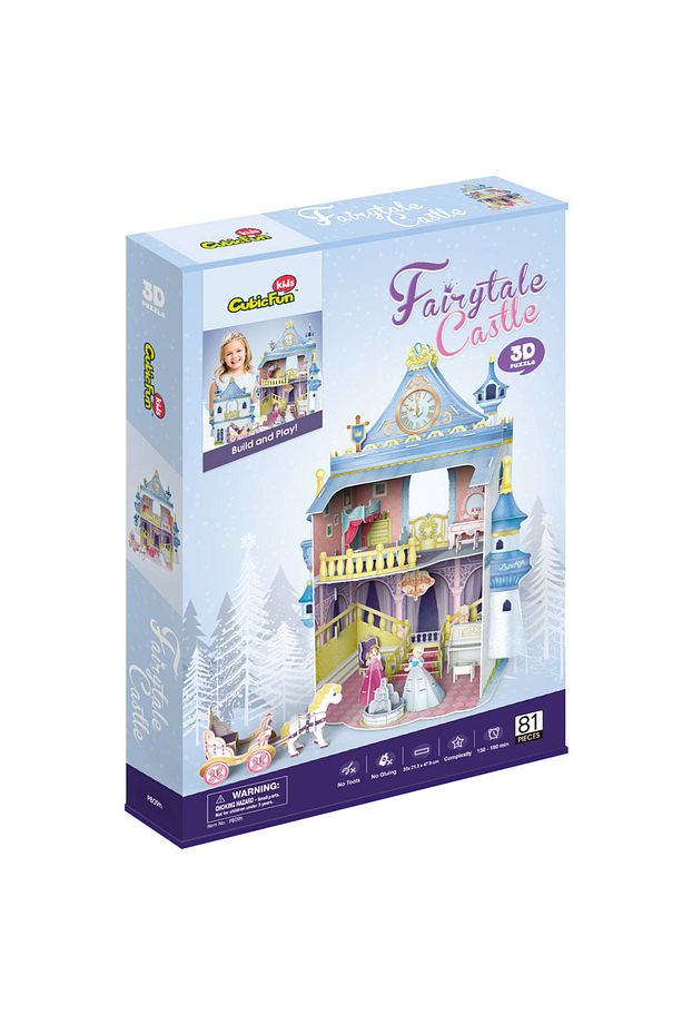 3d 81 Parça Puzzle Fairytale Castle - 5