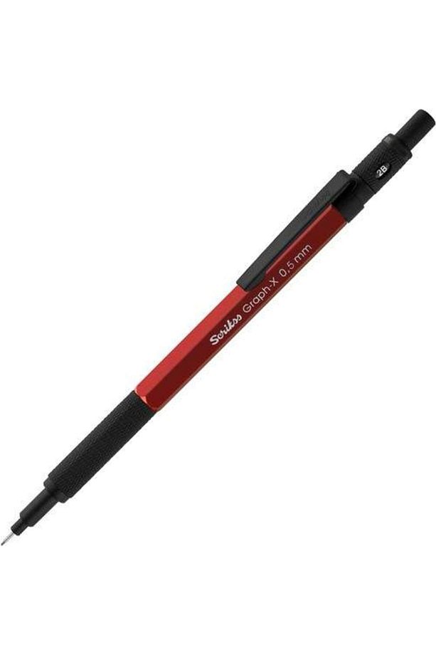 Graph-x versatil 0.5 Mm Kırmızı Şeffaf Amb. - 1