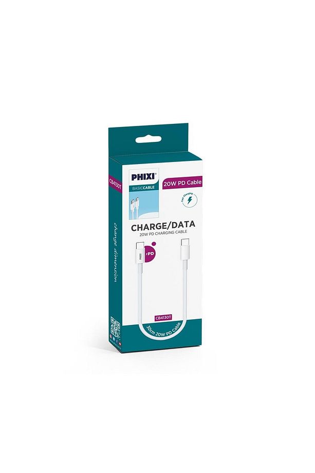 Cb4130t Basic 30 Cm Type-c To Type-c Usb Şarj Kablosu - 2