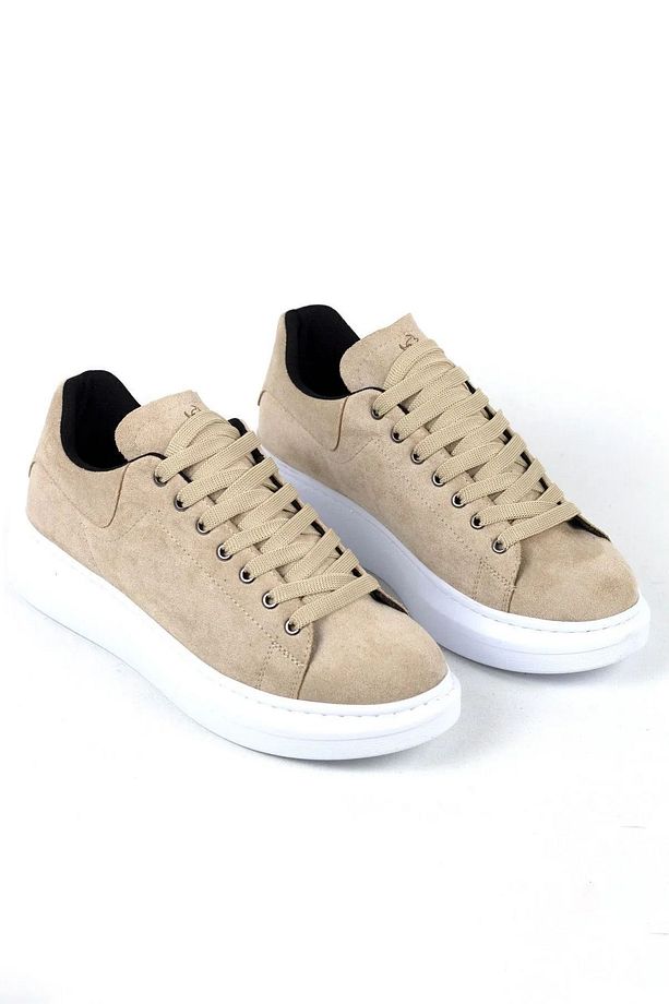 Yüksek Taban Bağcıklı Erkek Sneaker - 3