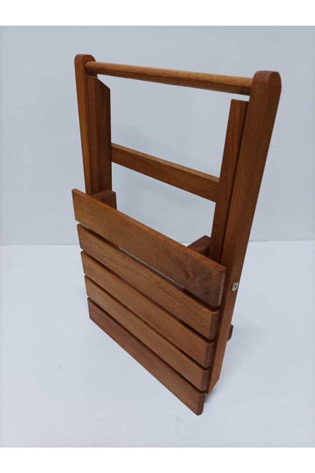 Ahşap Katlanır Kamp Taburesi - 2