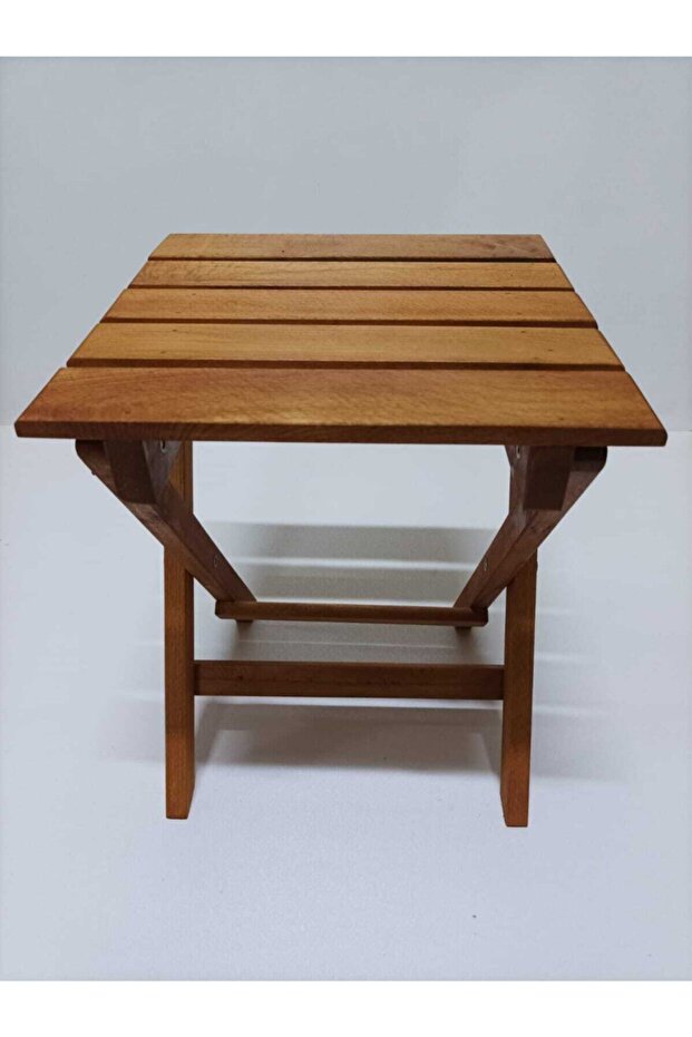 Ahşap Katlanır Kamp Taburesi - 5