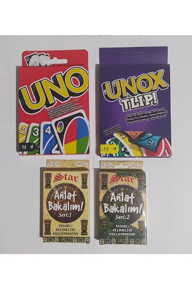 X Anlat Bakalım Seri 1 Ve 2 Bir Arada 4lü Set Aile Eğlence Kartları - 2