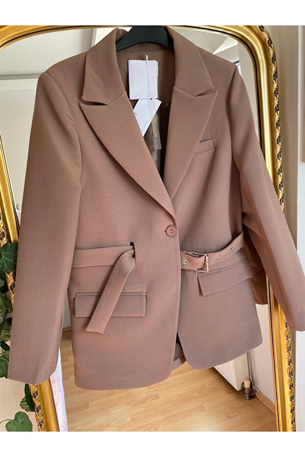 Kahverengi  ceket - 3