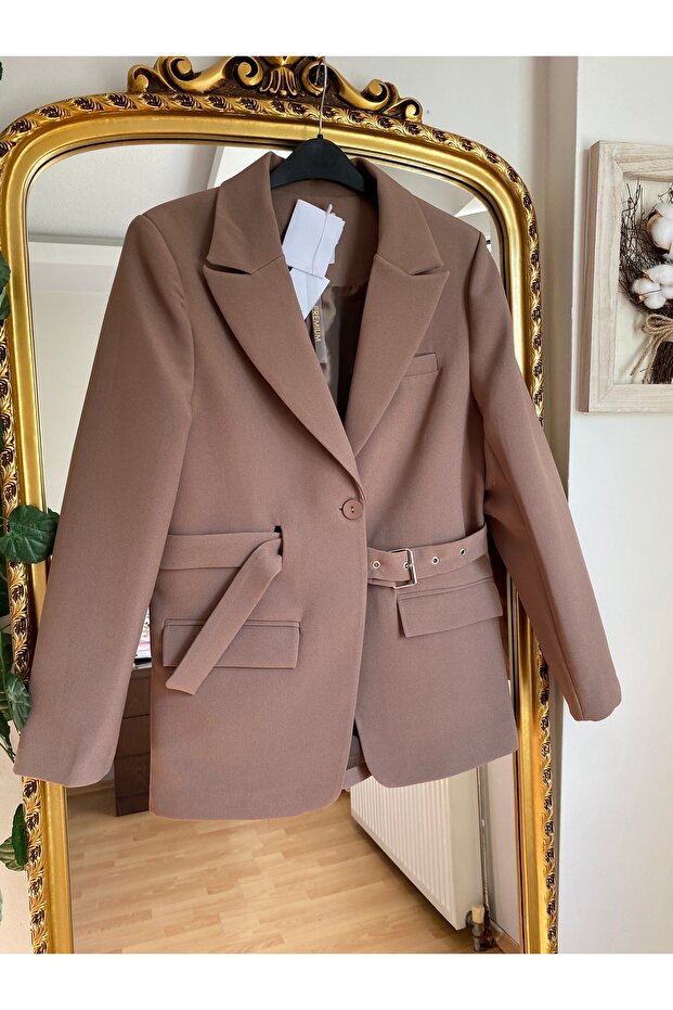 Kahverengi  ceket - 2