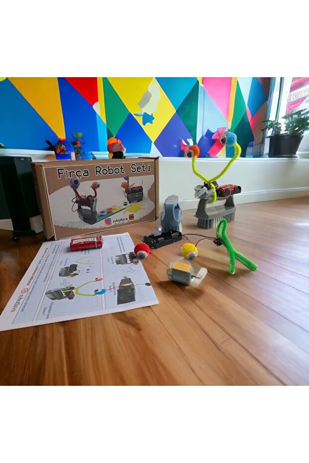 Fırça Robot Stem Eğitim Bilim Seti - 3