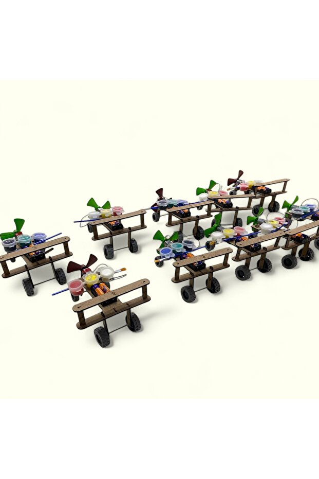 PERVANELİ UÇAK STEM EĞİTİM BİLİM SETİ - 3