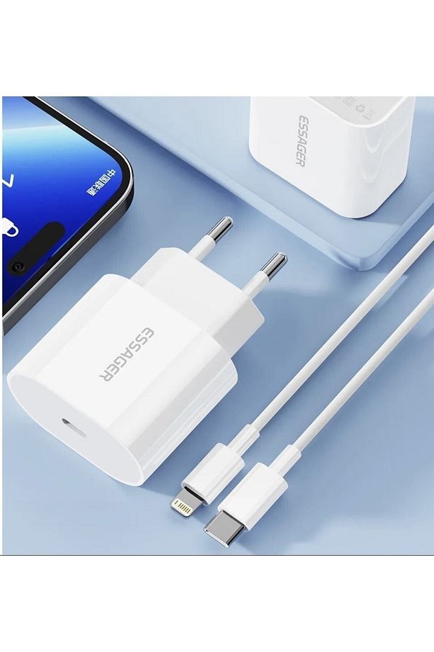 İphone 20w Hızlı Şarj Cihazı Ce/fc/rohs Lisanslı Type-c To Lightning Iphone Şarj Kablosu Orginal - 4