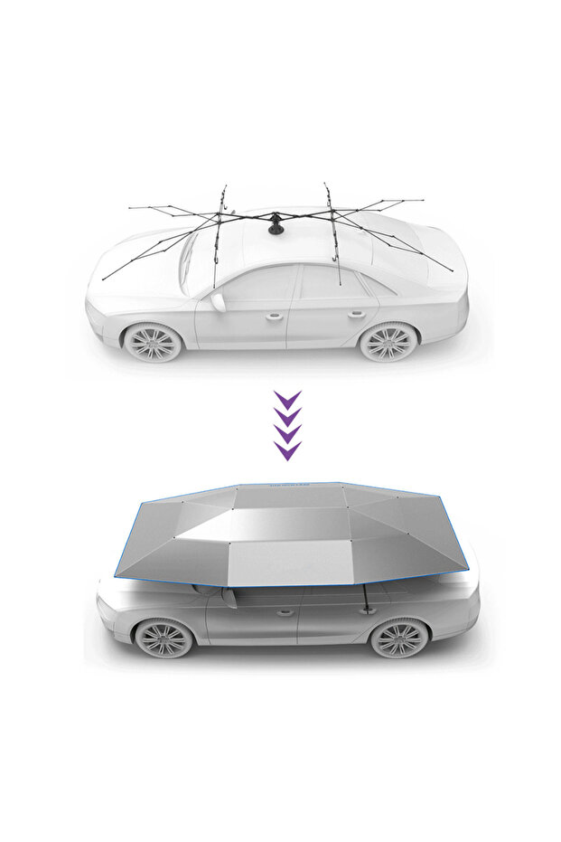 Araç Üstü Şemsiye (Çantalı) - 5