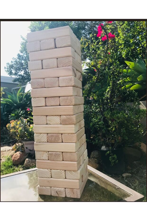 54 Piece Jenga Balance Game