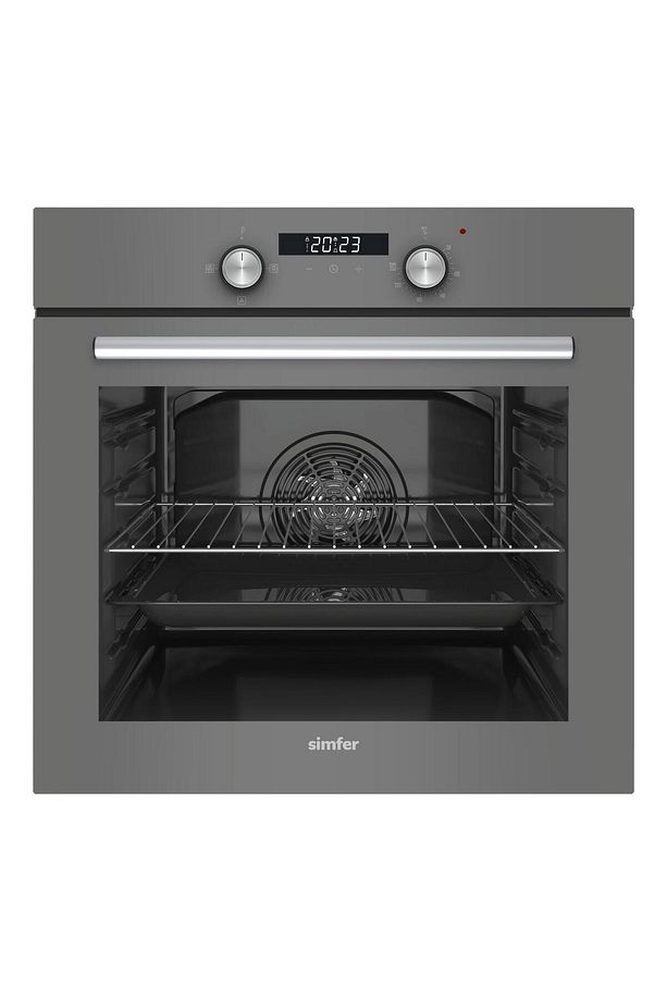 4 Fonksiyon Trend Silver Dijital Power Turbo Ankastre Set (8237 Fırın + 3655 Ocak + 8705 Davl - 2