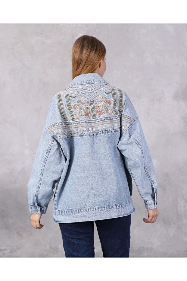 Kadın Kot Ceket - 1