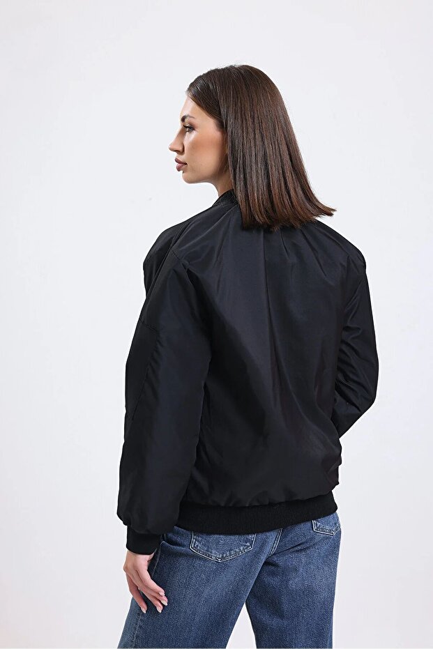 UNİSEX BOMBER KOLEJ CEKET - 8