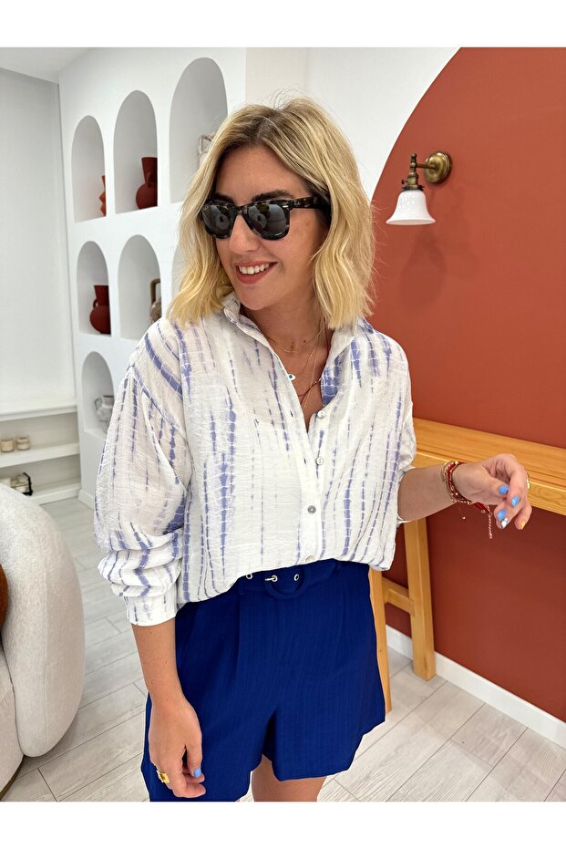 Batik Desenli Gömlek - 2