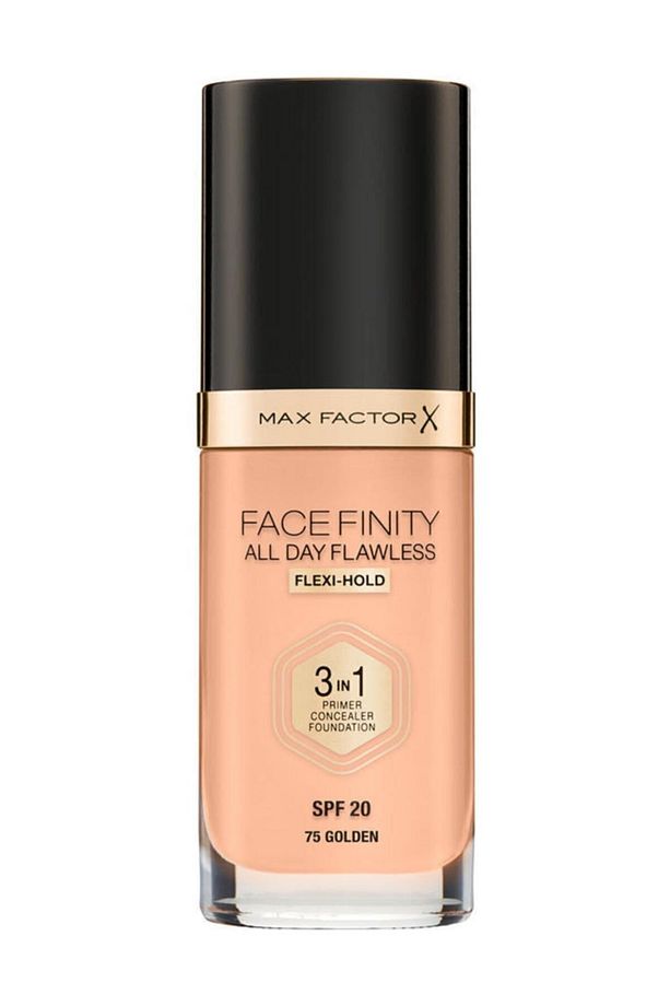 Fondöten - FaceFinity All Day Flawless Foundation 75 Golden 3614225851667 - 1