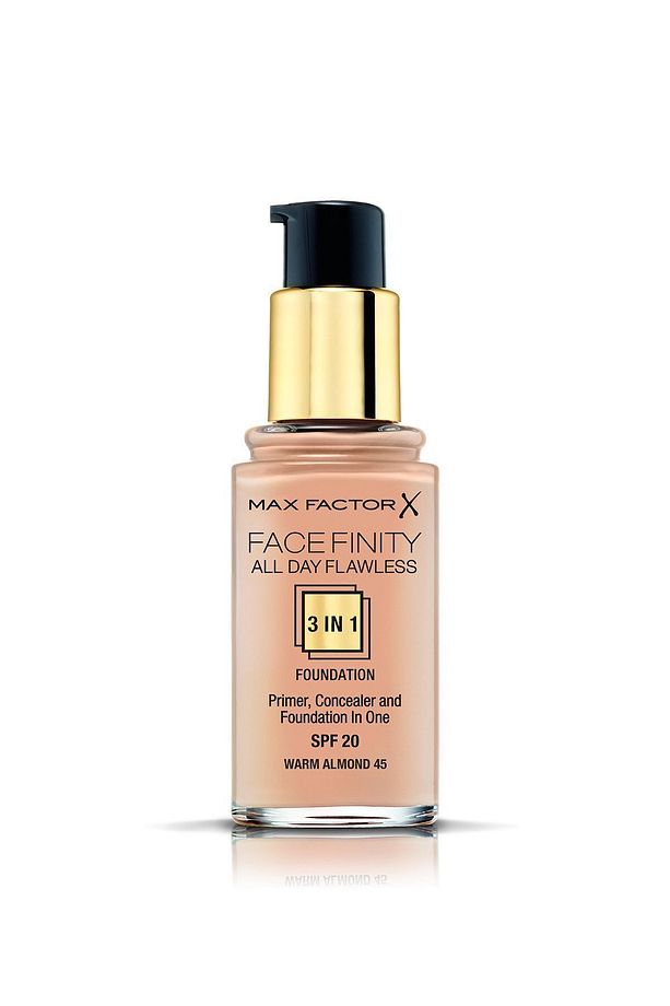 Fondöten - FaceFinity All Day Flawless Foundation 045 Warm Almond 30 ml 5410076971398 - 2