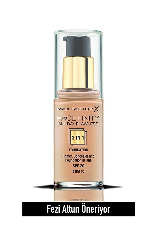 Fondöten - FaceFinity All Day Flawless Foundation 055 Beige 30 ml 5410076971558 - 1