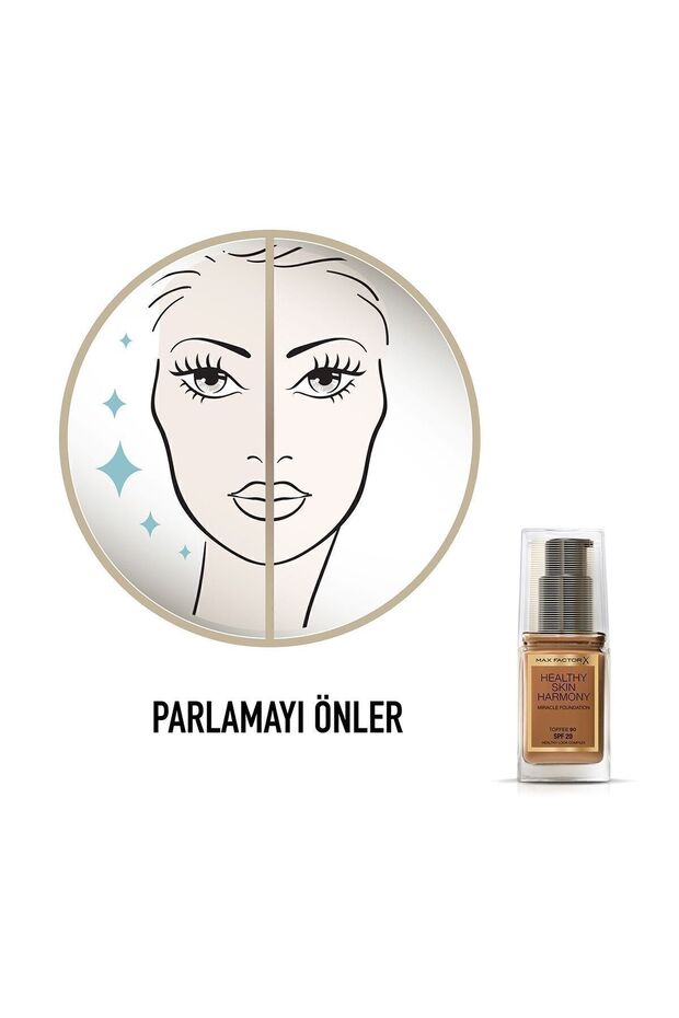 Fondöten - Healthy Skin Harmony Miracle Foundation 90 Toffee 8005610433646 - 6