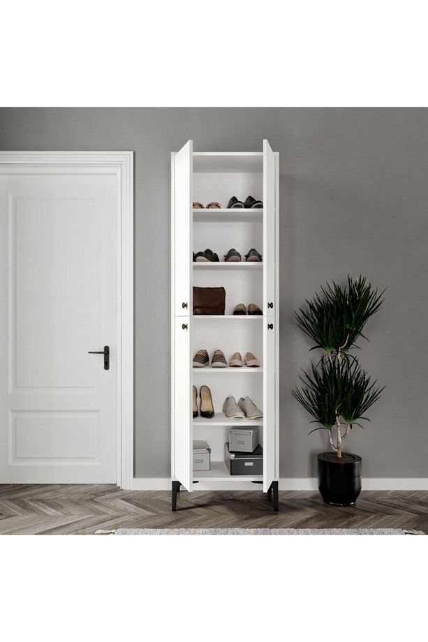 Paris Ayakkabılık,kiler,mutfak Erzak Çok Amaçlı Dolap(%100MDF) - 3