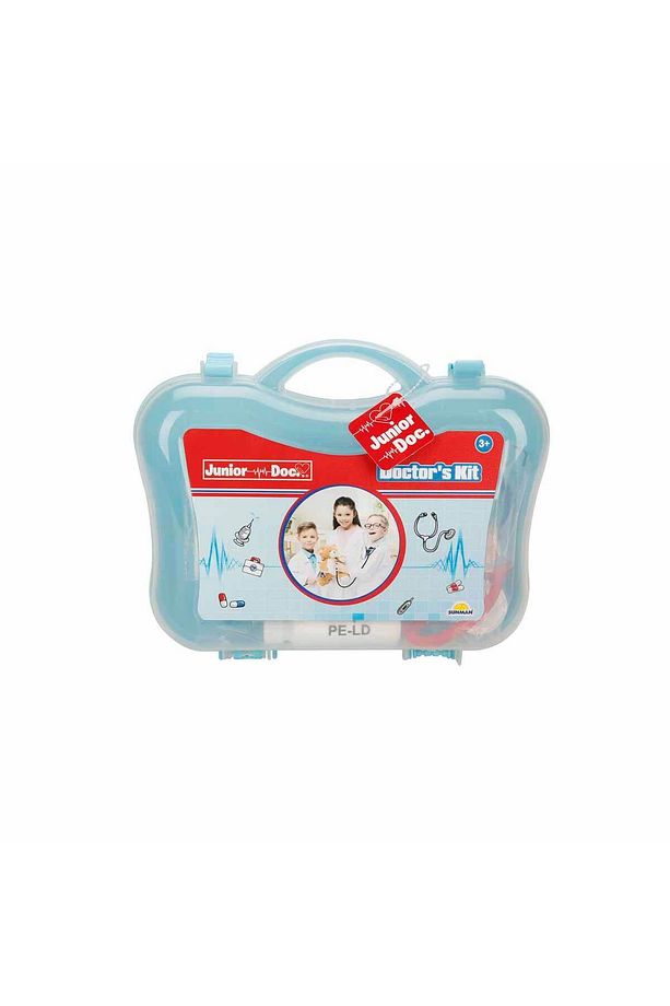 Junior Doc. Çantalı Doktor Seti - Mavi Set - 3