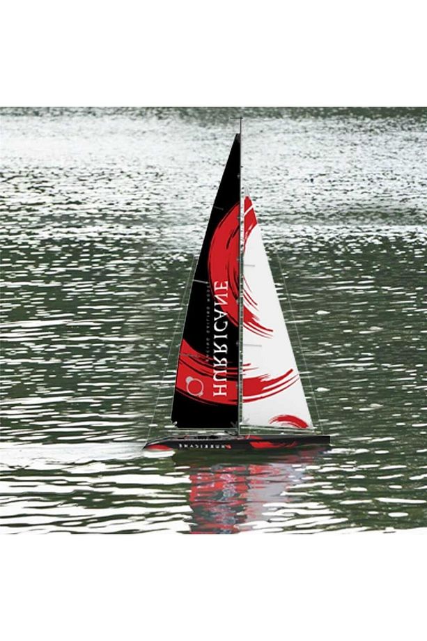 Volantex EXA791-2 Hurricane 100 cm. ABS Gövde, Yelken ve Dümen Servolu,Yarış Tipi RC Yelkenli Model - 5