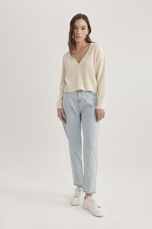Regular Fit V Yaka Hırka B7867axns - 3
