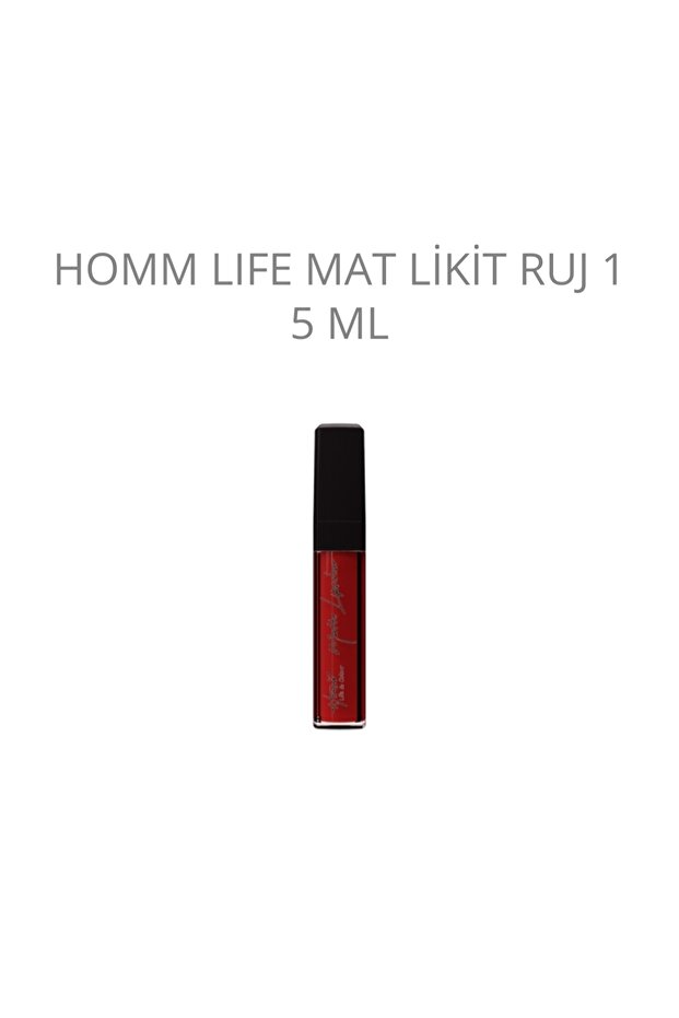 HOMM LIFE MAT LİKİT RUJ 1 5 ML - 1