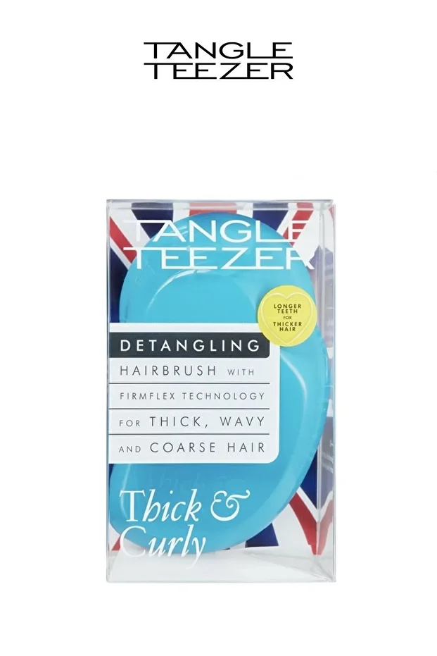 The Original Thick & Curly Azure Blue Saç Fırçası - 4