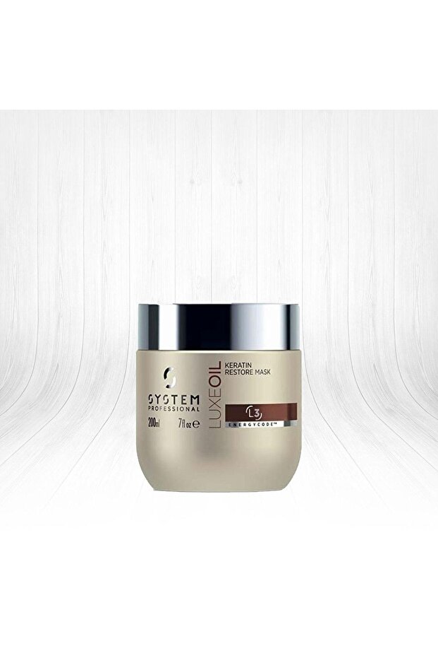 Wella System Luxe Oil Keratin Restore Repairing Hair Mask 200ml