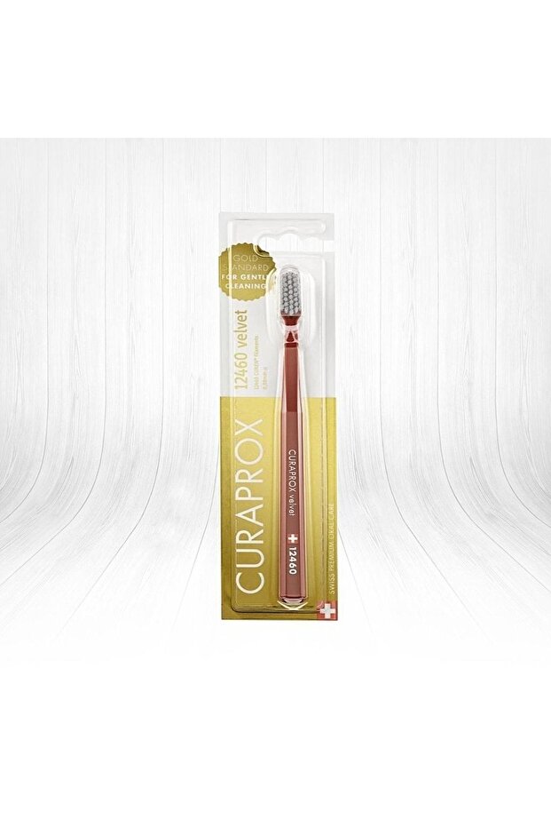 Gold Standard Velvet Claret Red Toothbrush 12460