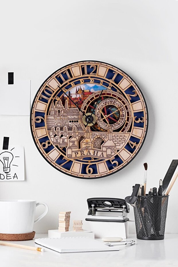 Dekoratif Duvar Saati - 1