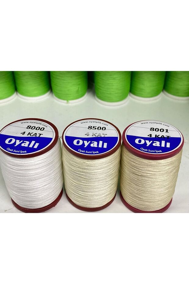 SUNİ İPEK NO:8500  4 KAT OYA VE NKIŞ İPİ  1 ADET - 1