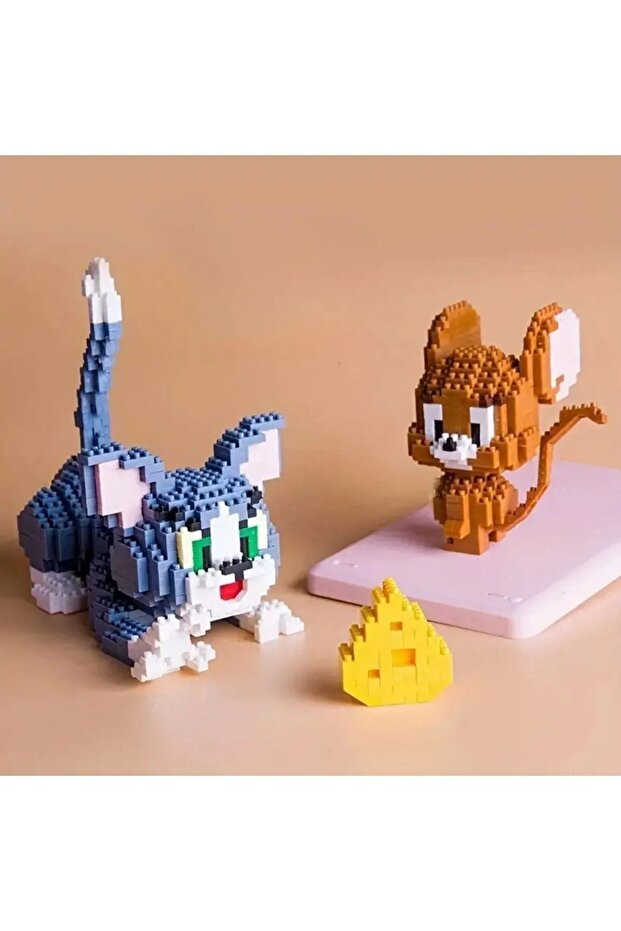 Tom ve Jerry Yapı Blok Seti Oyuncak - 2