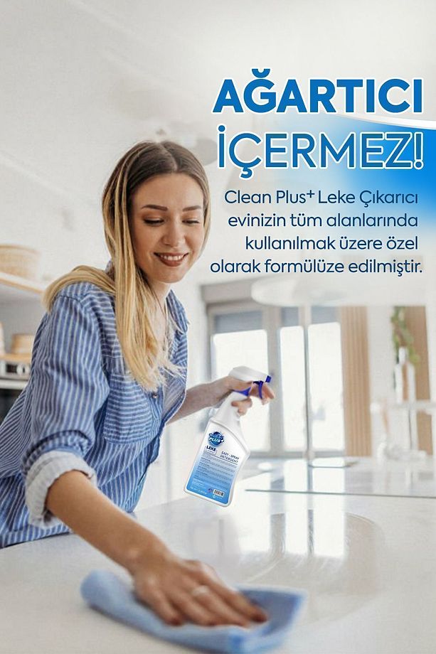 Clean Plus+ Çok Amaçlı Ultra Güçlü Leke Çıkarıcı 750 ml - 7