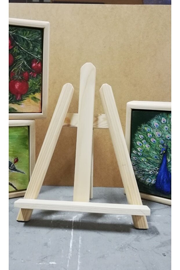 Esart mini ahşap şövale - 5