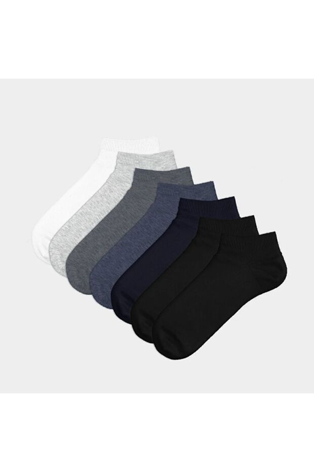LCW ACCESSORIES Erkek Patik Çorap 7'li (W4) - 1
