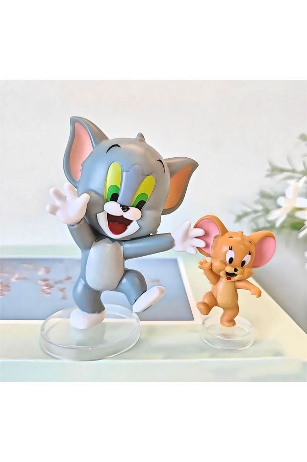 Tom ve Jerry Figür Oyuncak 2'li Set - 1