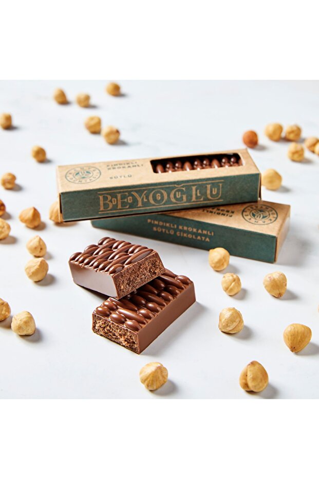 Beyoğlu Sütlü Fındık Krokanlı 40g - 1