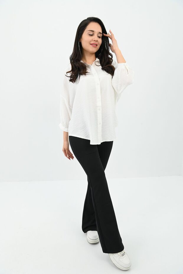 Women's Back Detailed Shirt 1727-24