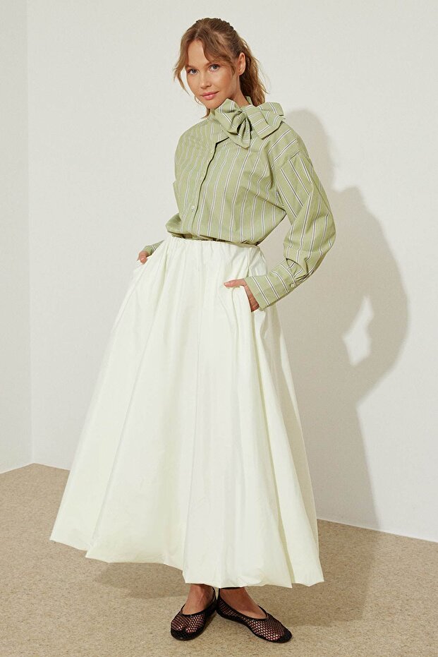 Princess Ecru Balloon Skirt