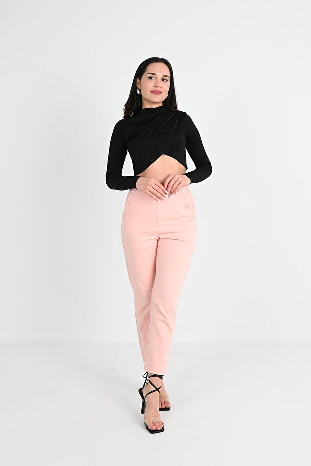 Women's Elastic Waist Trousers 6230-24