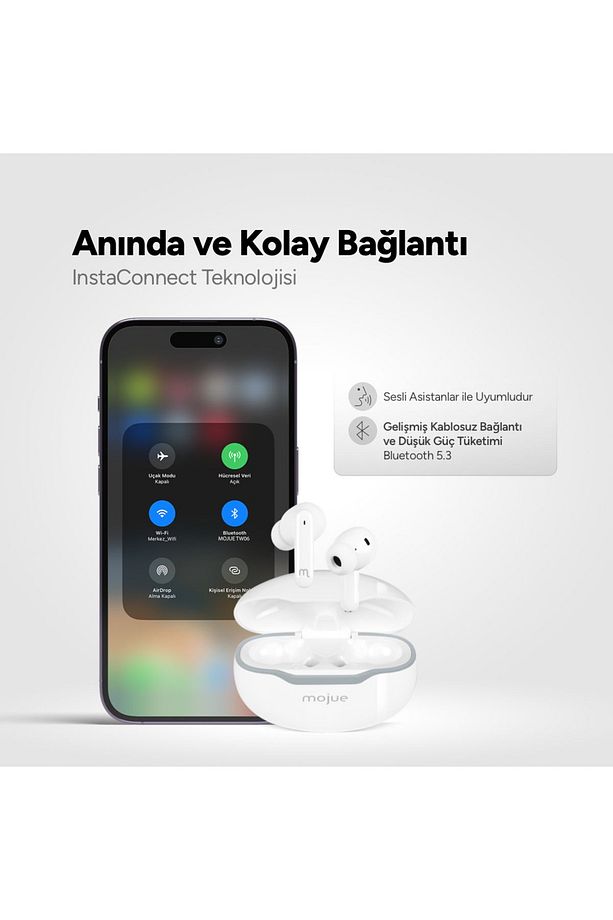 TW06 Gerçek Kablosuz TWS Bluetooth Kulaklık - 7