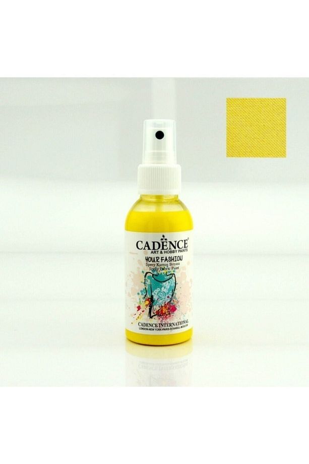 1101 Limon Sarı Sprey Kumaş Boyası | Craft Hobi - 1